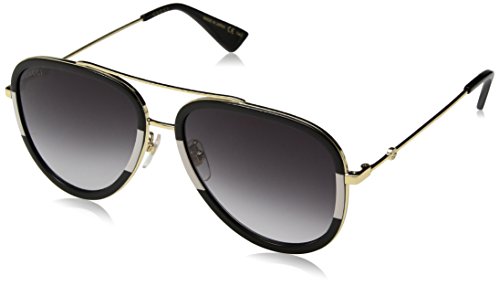 Gucci GG0062S 006 Gold 0062S Pilot Sunglasses Lens Category 3 Size 57mm