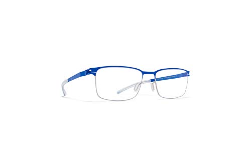 MYKITA NO.1 GERHARD Shiny Silver/Yale Blue Eyeglasses Frame Made in Germany