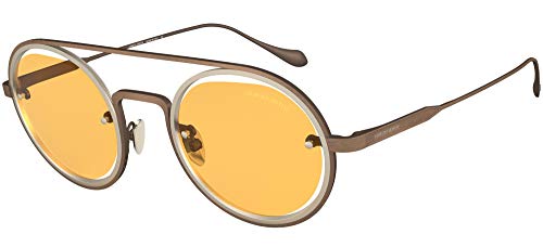 Sunglasses Giorgio Armani AR 6085 325985 BRUSHED BRONZE/MT PALE GOLD