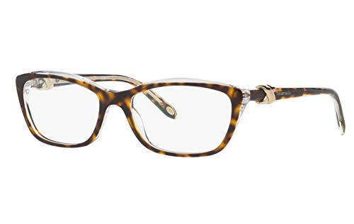 Tiffany & Co. TF2074 Eyeglasses Shiny Havana (8155) TF 2074 8155 52mm Authentic
