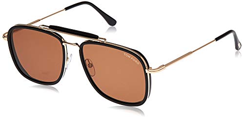 Tom Ford FT0665 Black/Brown Lens Sunglasses