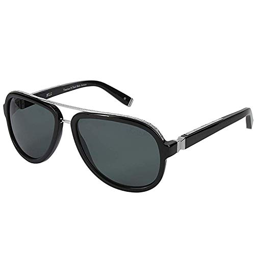 ZILLI 65003 C03 Sunglasses for Men Aviator Titanium Eyeglasses Acetate Frame