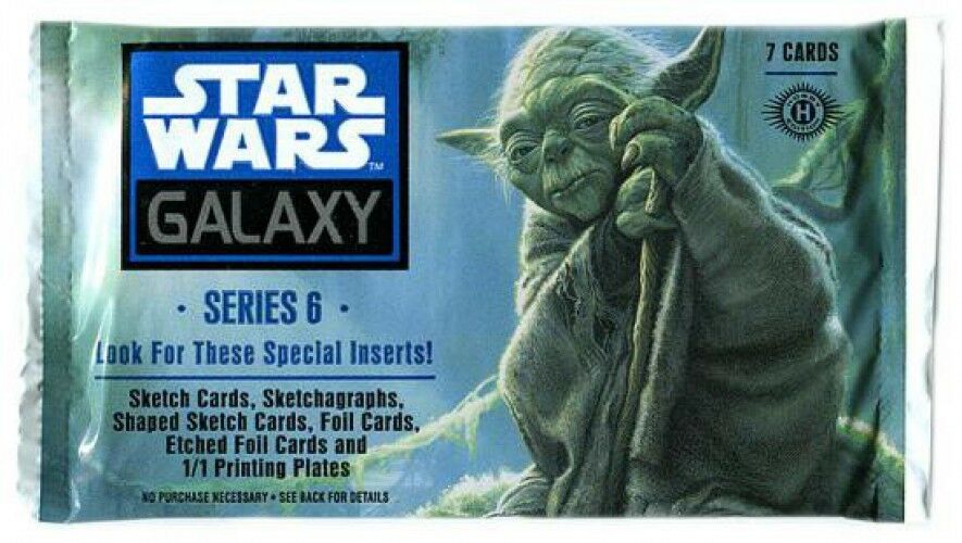 Star Wars Galaxy Series 6 Trading Card HOBBY Pack