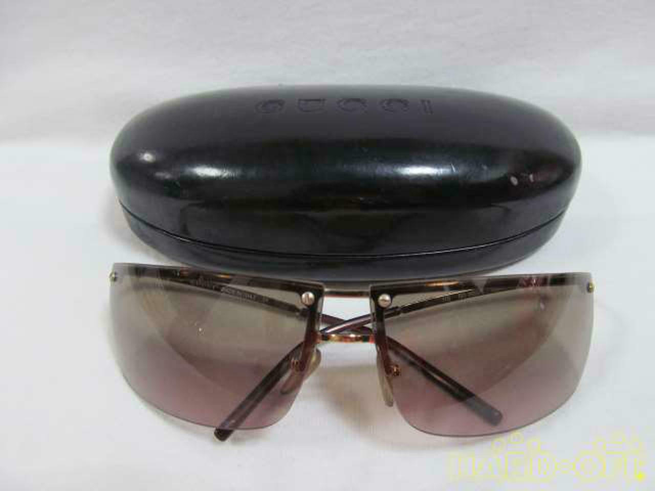 Gucci Brown Gold Gg2653 Sunglasses