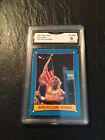 1987 Topps WWF Hulk Hogan #35 American-Made Trading Card GMA Graded EX-NM 6
