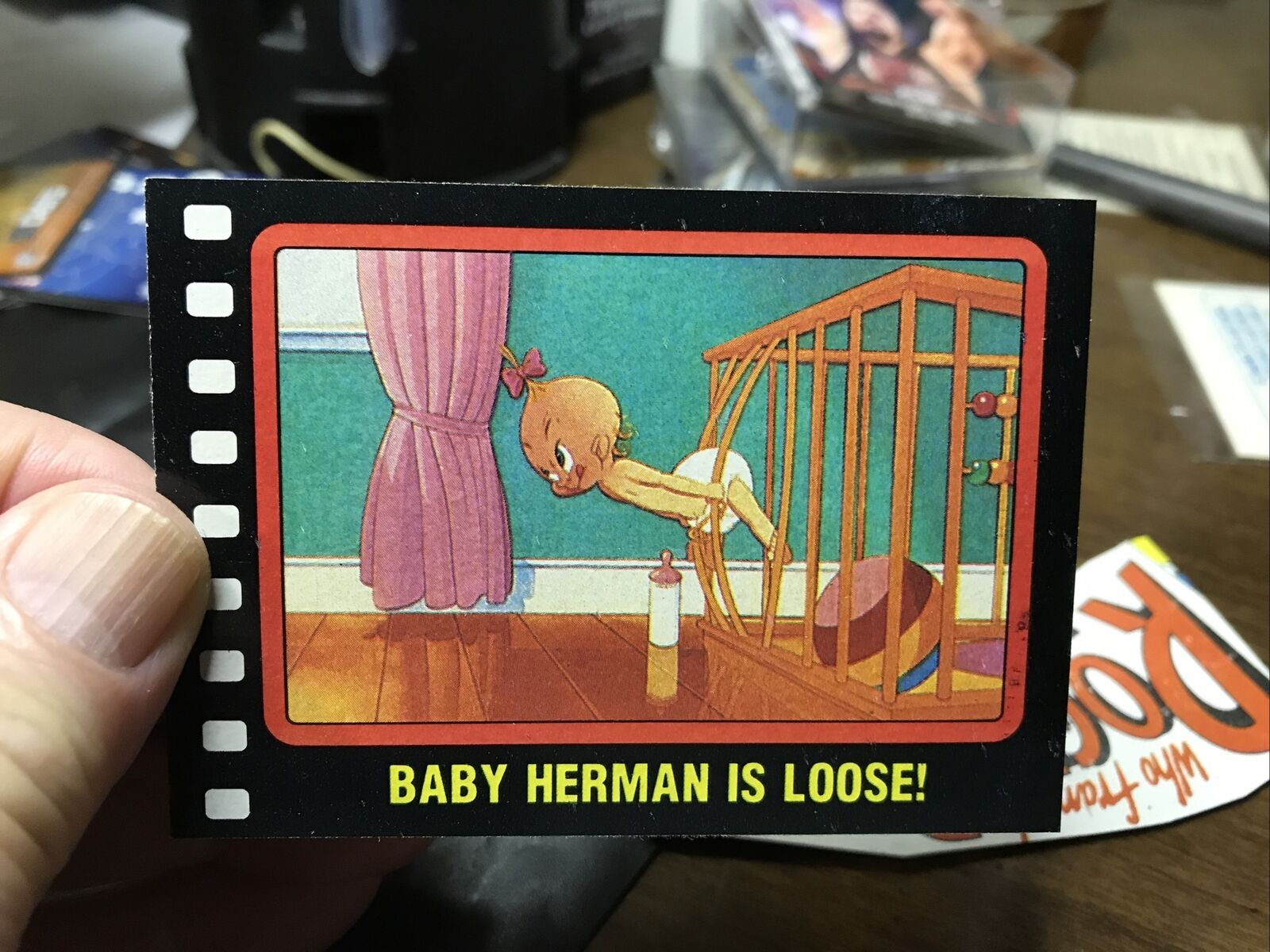 1987 Topps Who Framed Roger Rabbit Trading Card # 7