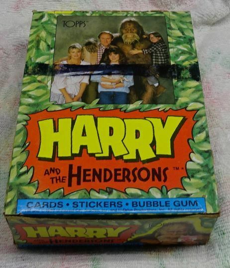 ** Vintage - TOPPS - 1987 - HARRY & the HENDERSONS - 36 packs - Trading cards **