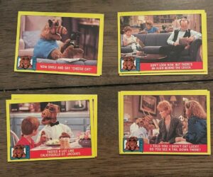 (10) 1987 Alf Trading Cards 1987 Topps VG+