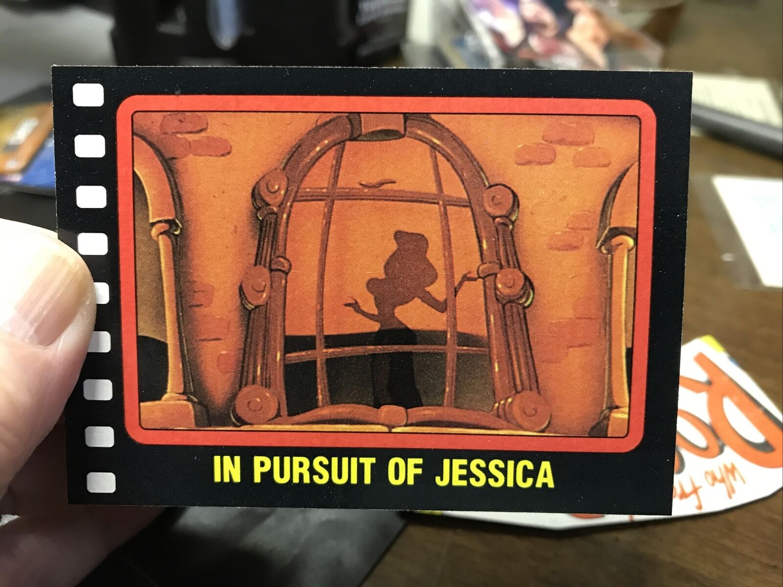 1987 Topps Who Framed Roger Rabbit Trading Card # 87