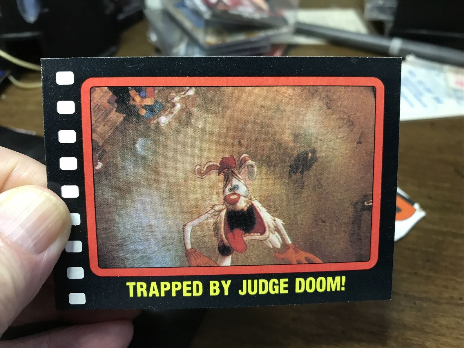 1987 Topps Who Framed Roger Rabbit Trading Card # 105
