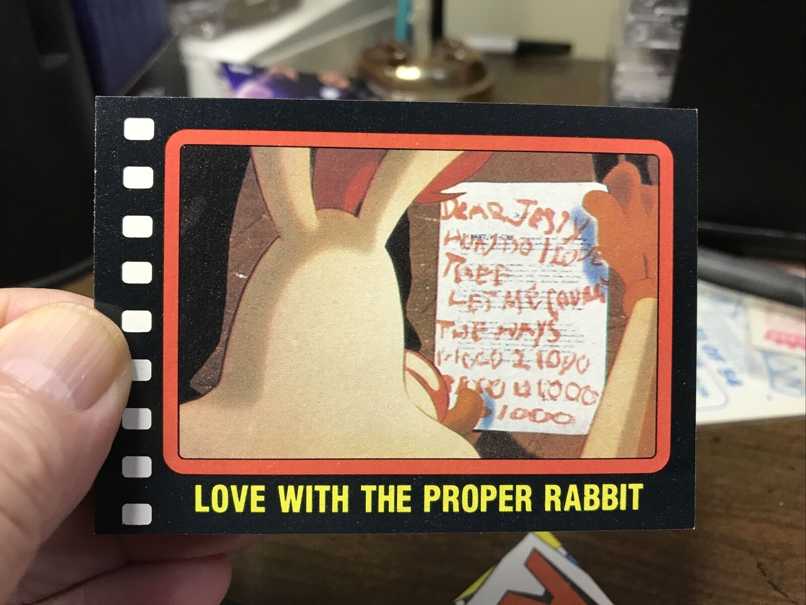1987 Topps Who Framed Roger Rabbit Trading Card # 131