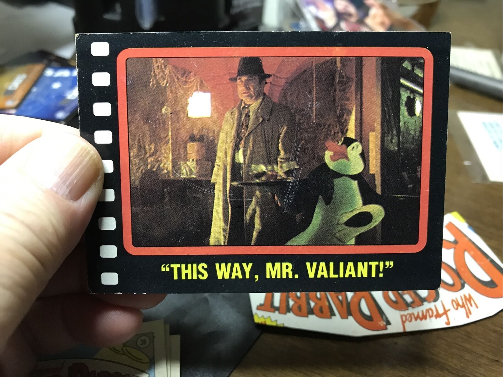 1987 Topps Who Framed Roger Rabbit Trading Card # 34