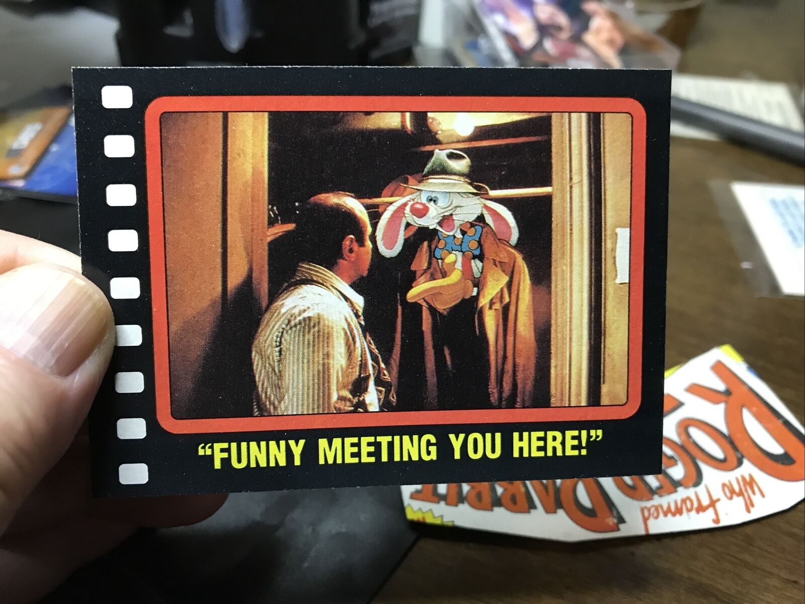 1987 Topps Who Framed Roger Rabbit Trading Card # 54