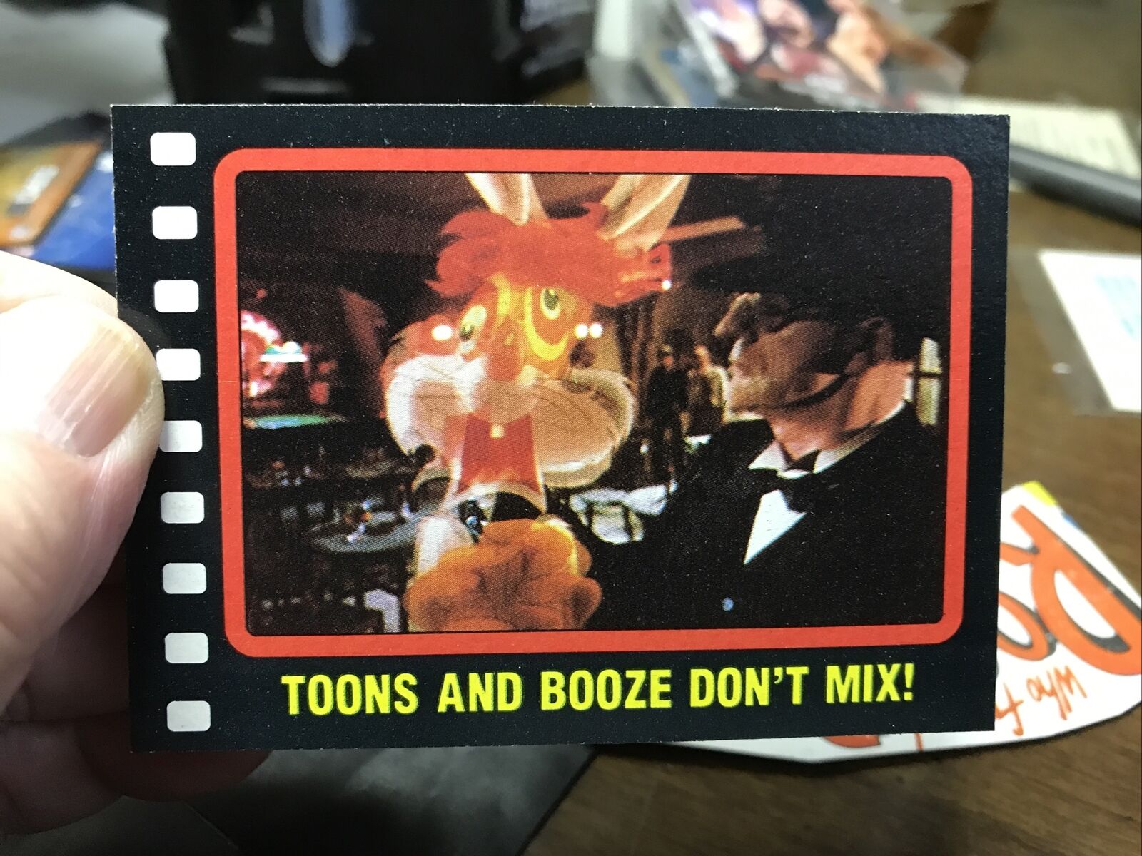 1987 Topps Who Framed Roger Rabbit Trading Card # 72