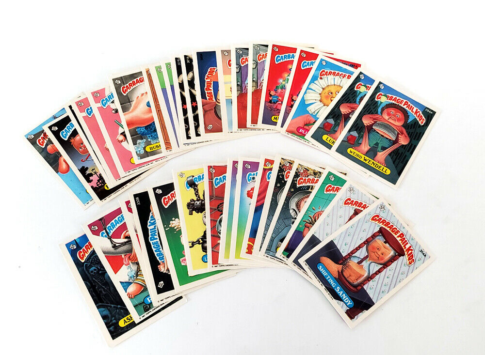 Garbage Pail Kids Lot 38 Topps Trading Cards Series 8 Vintage Rare 1987