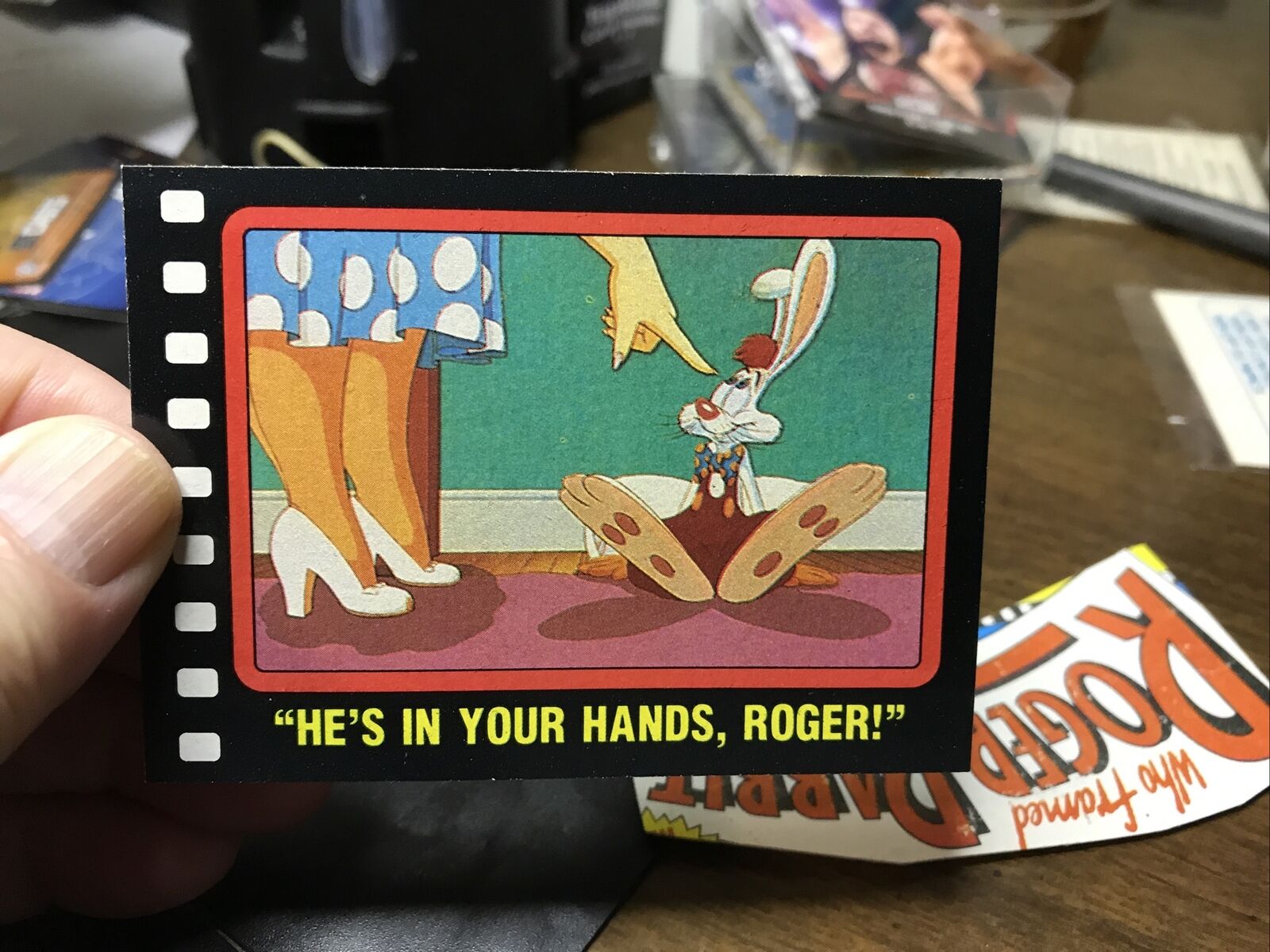 1987 Topps Who Framed Roger Rabbit Trading Card # 5