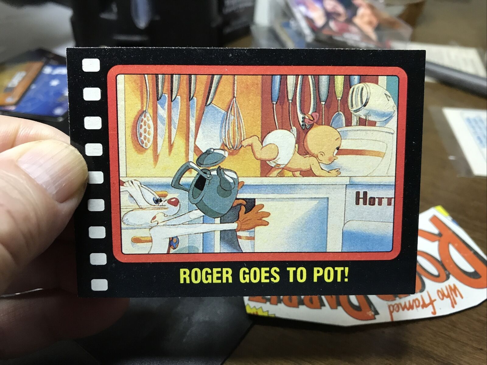 1987 Topps Who Framed Roger Rabbit Trading Card # 12