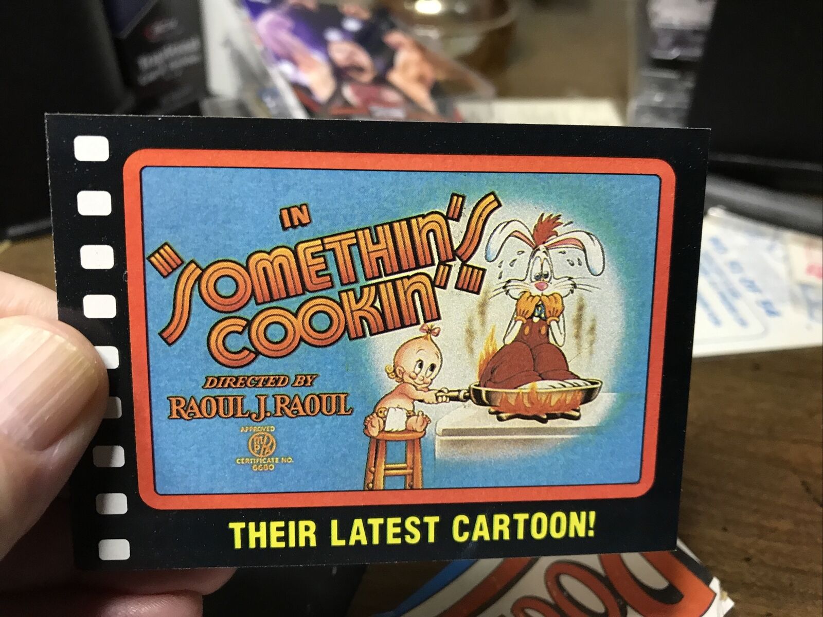 1987 Topps Who Framed Roger Rabbit Trading Card # 3