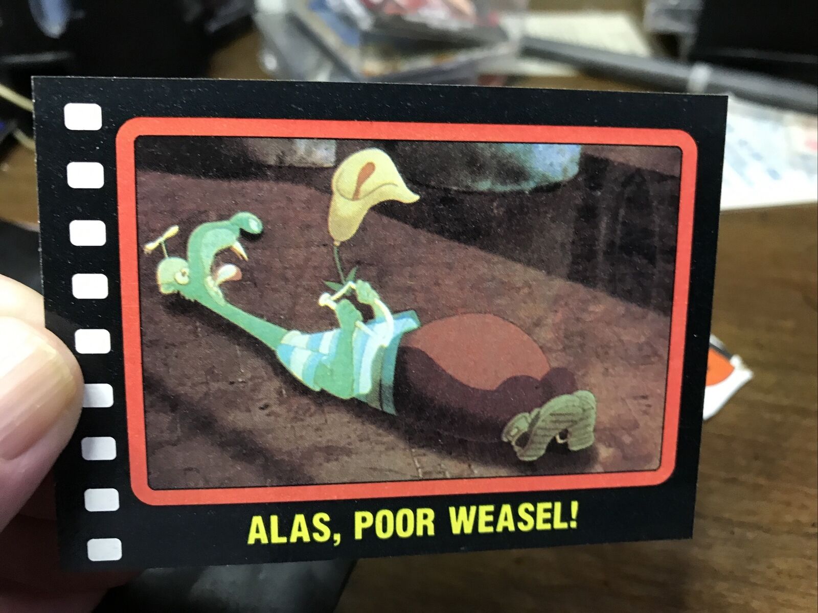 1987 Topps Who Framed Roger Rabbit Trading Card # 110