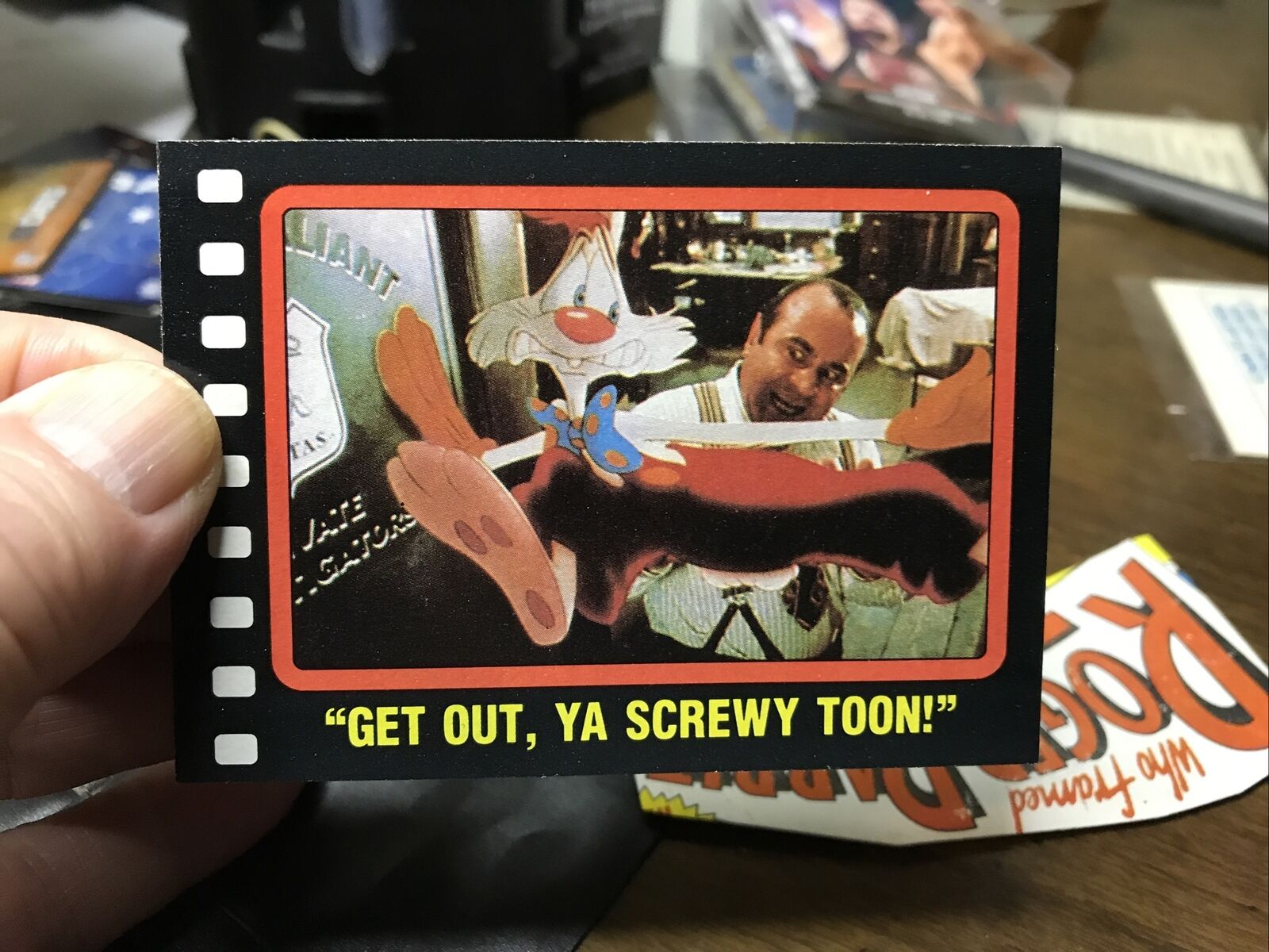 1987 Topps Who Framed Roger Rabbit Trading Card # 52