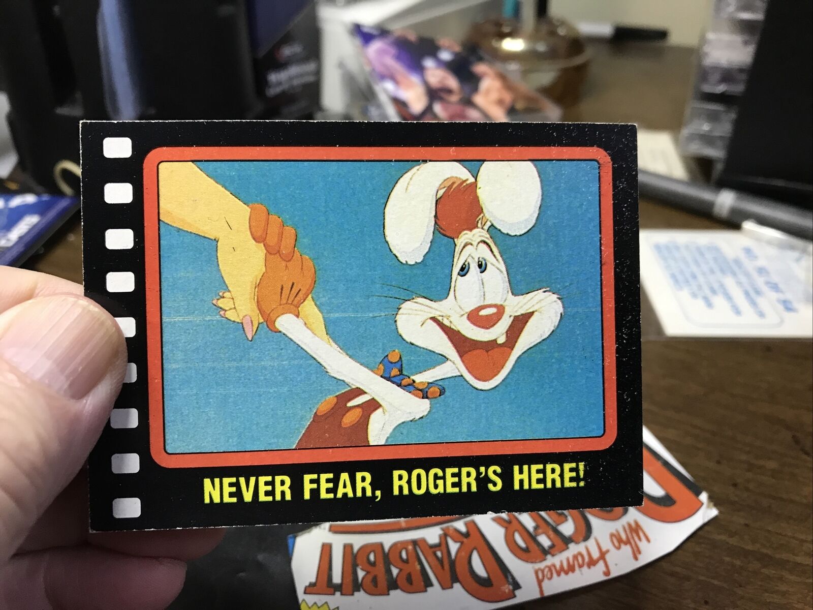 1987 Topps Who Framed Roger Rabbit Trading Card # 6
