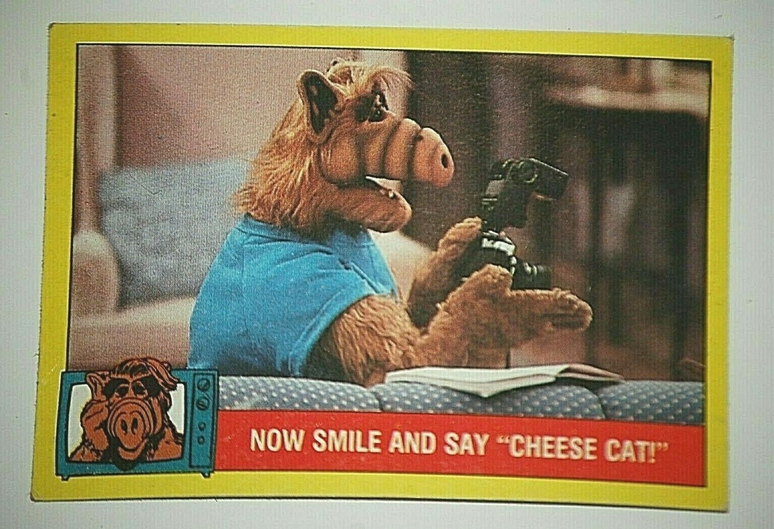 1987 Topps Alien Productions ALF #13 Non Sport Trading Card Alf TV Show