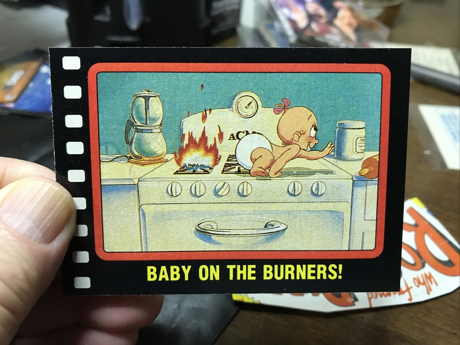 1987 Topps Who Framed Roger Rabbit Trading Card # 9