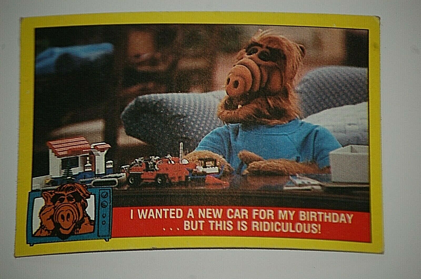 1987 Topps Alien Productions ALF #41 Non Sport Trading Card Alf TV Show