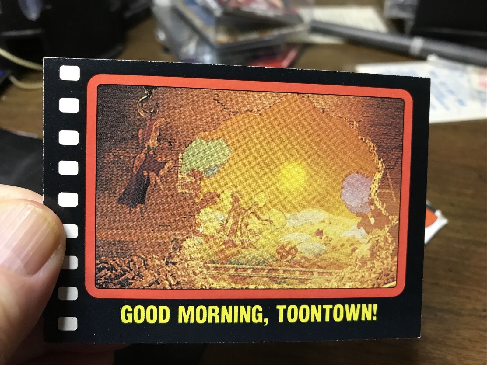 1987 Topps Who Framed Roger Rabbit Trading Card # 124