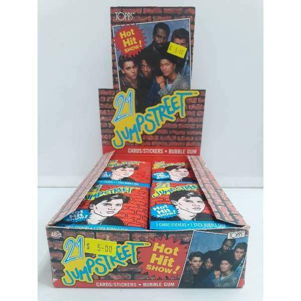 1987  21 Jump Street Topps Trading Stickers Cards -Single Packet-