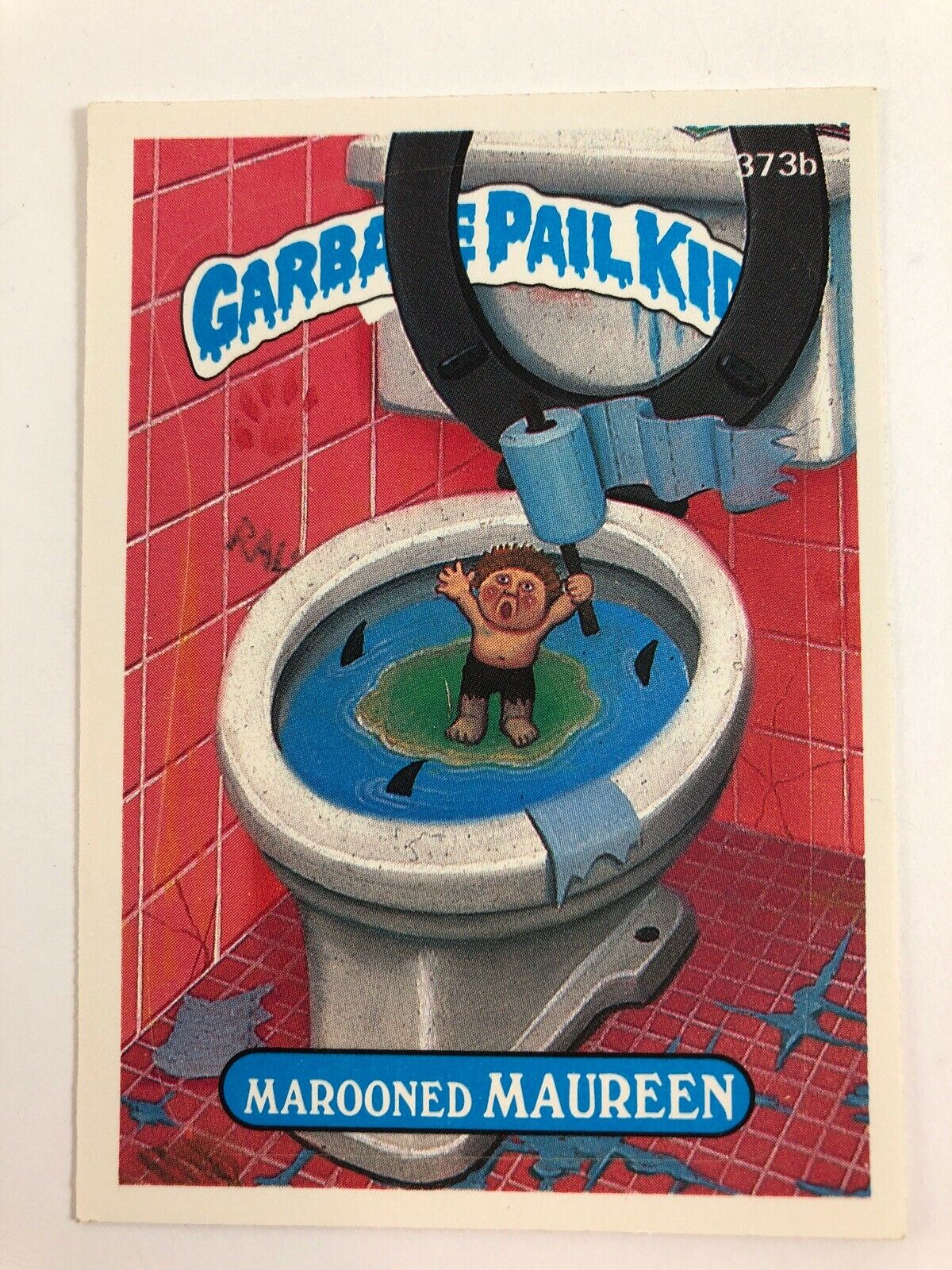 1987 Garbage Pail Kids Marooned Maureen Topps Vintage Trading Card OS7 373b