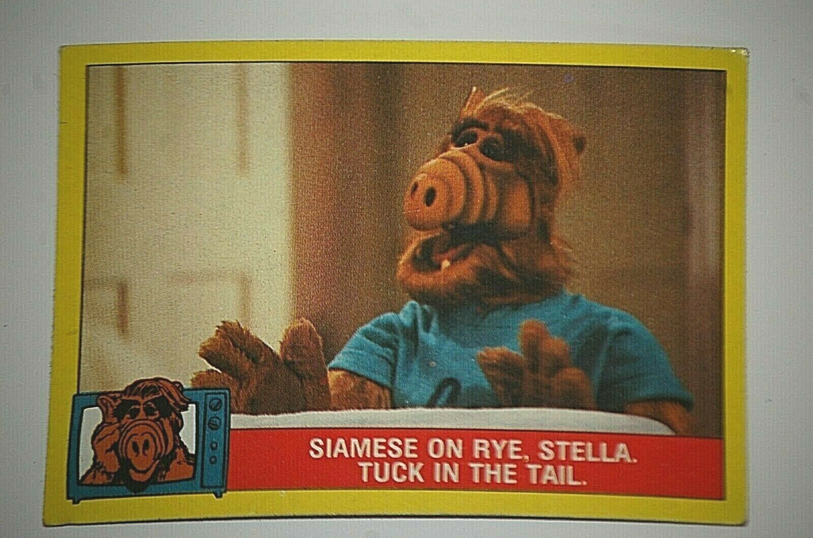 1987 Topps Alien Productions ALF #25 Non Sport Trading Card Alf TV Show