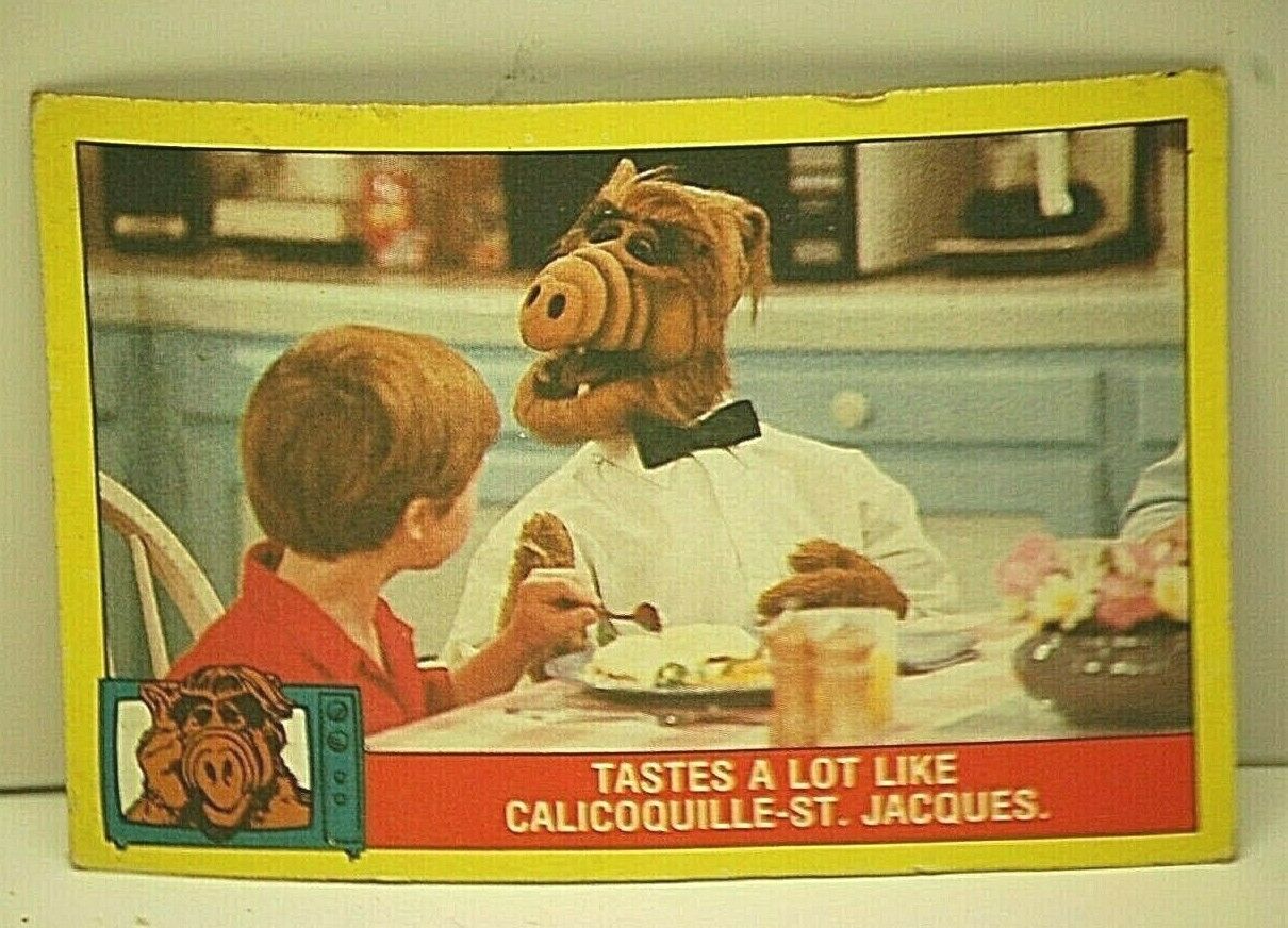 1987 Topps Alien Productions ALF #22 Non Sport Trading Card Alf TV Show