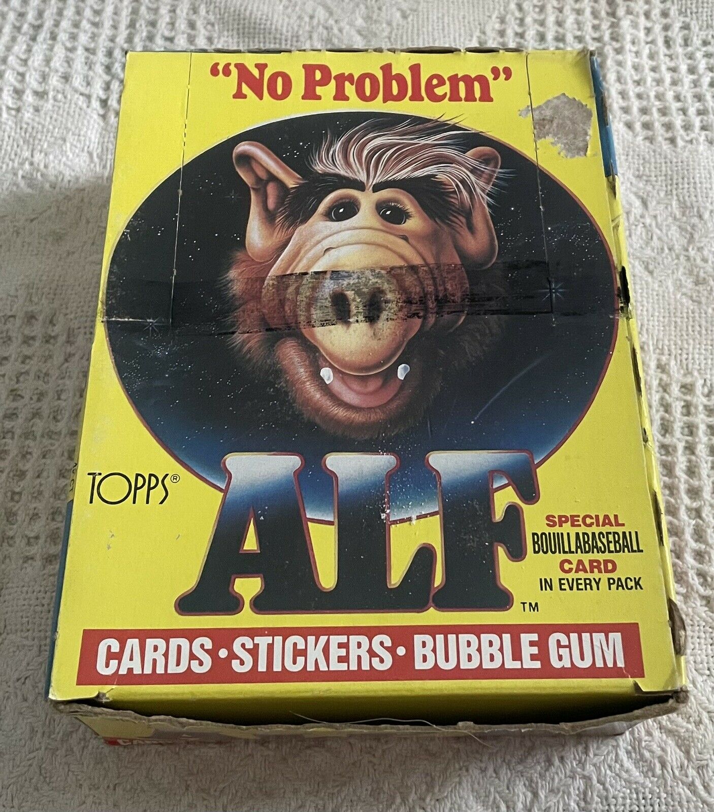 1987 Topps Alf Series Vintage Bubble Gum Wax Trading Card Box of 48 Packs #2
