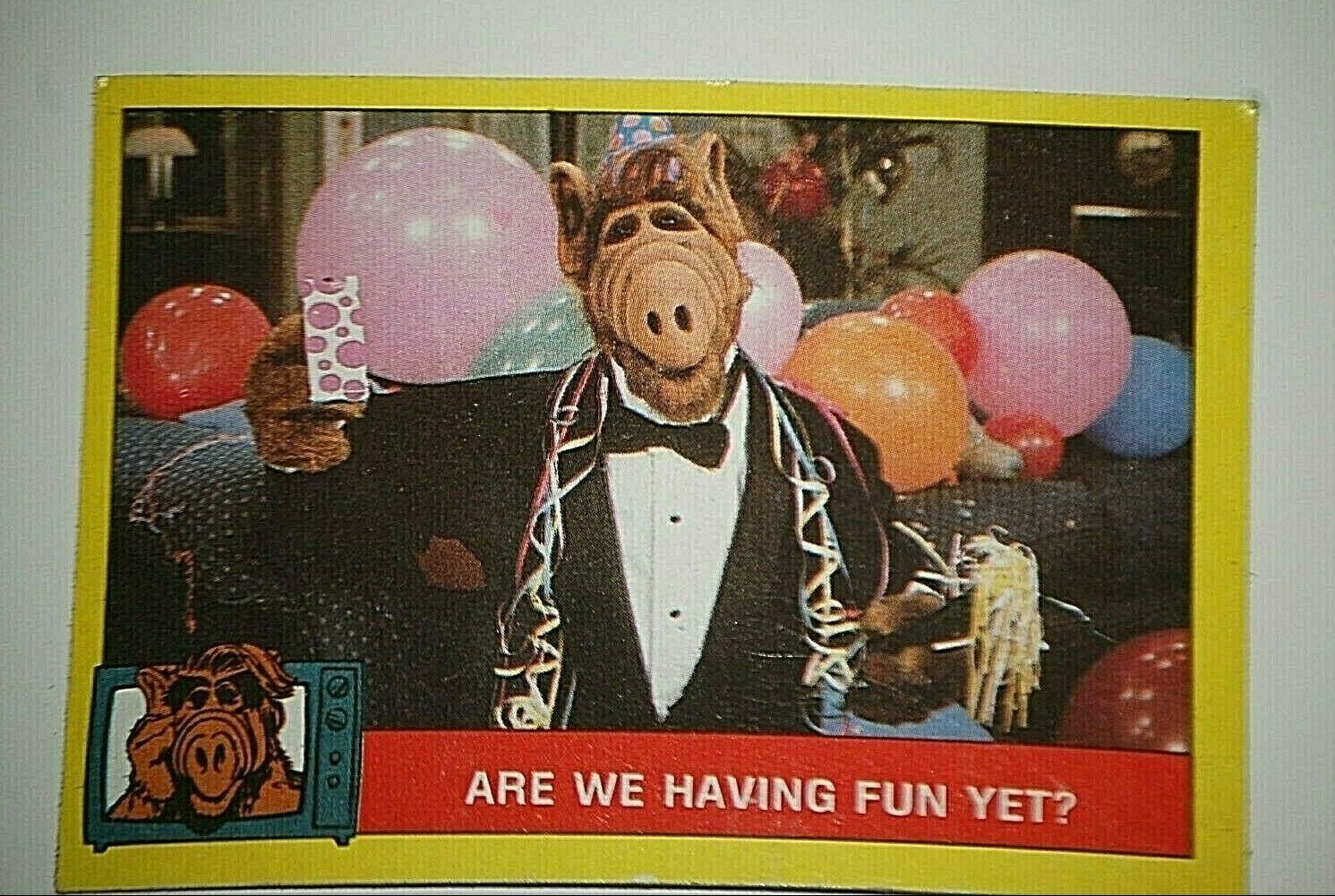 1987 Topps Alien Productions ALF #19 Non Sport Trading Card Alf TV Show