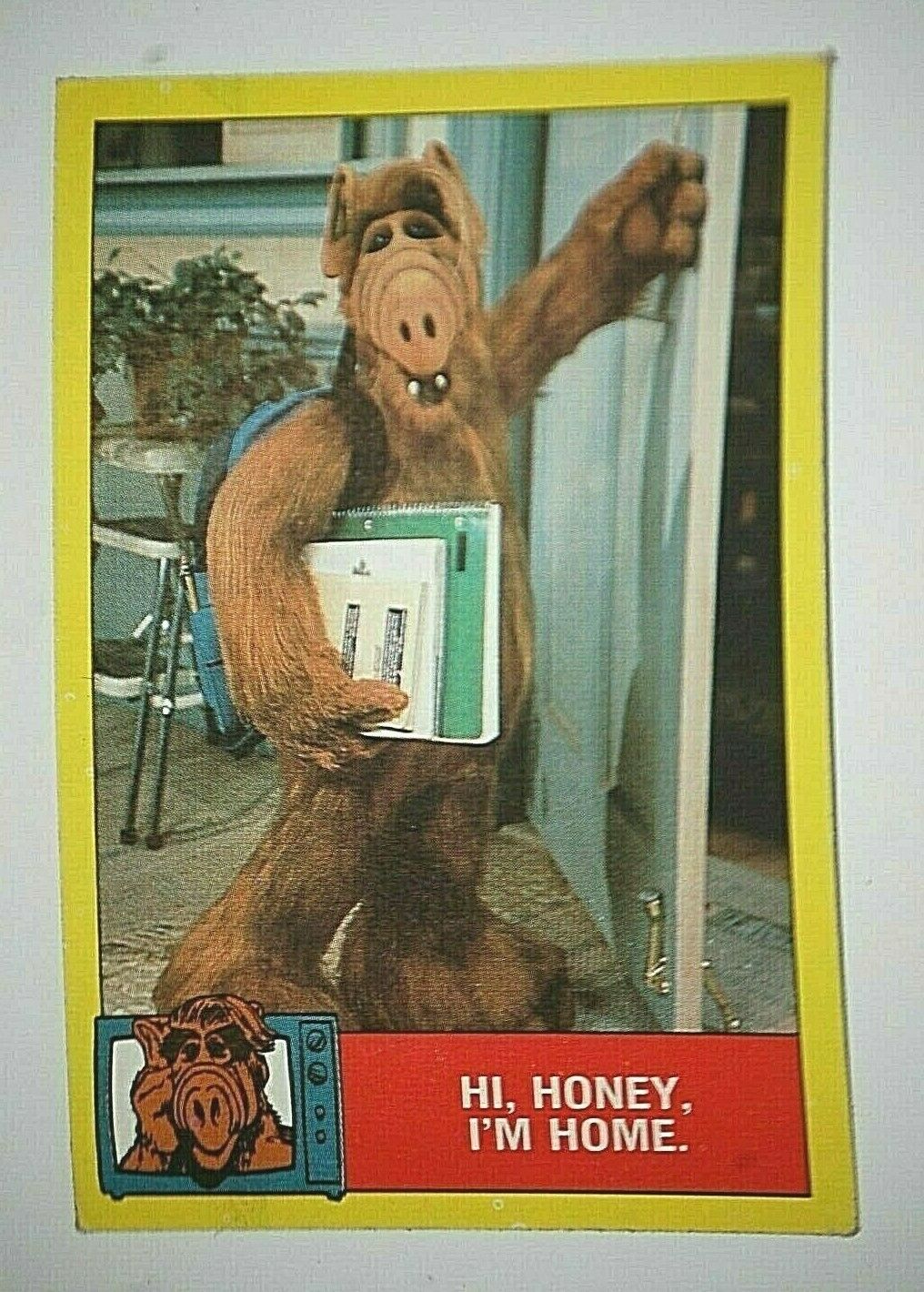 1987 Topps Alien Productions ALF #10 Non Sport Trading Card Alf TV Show