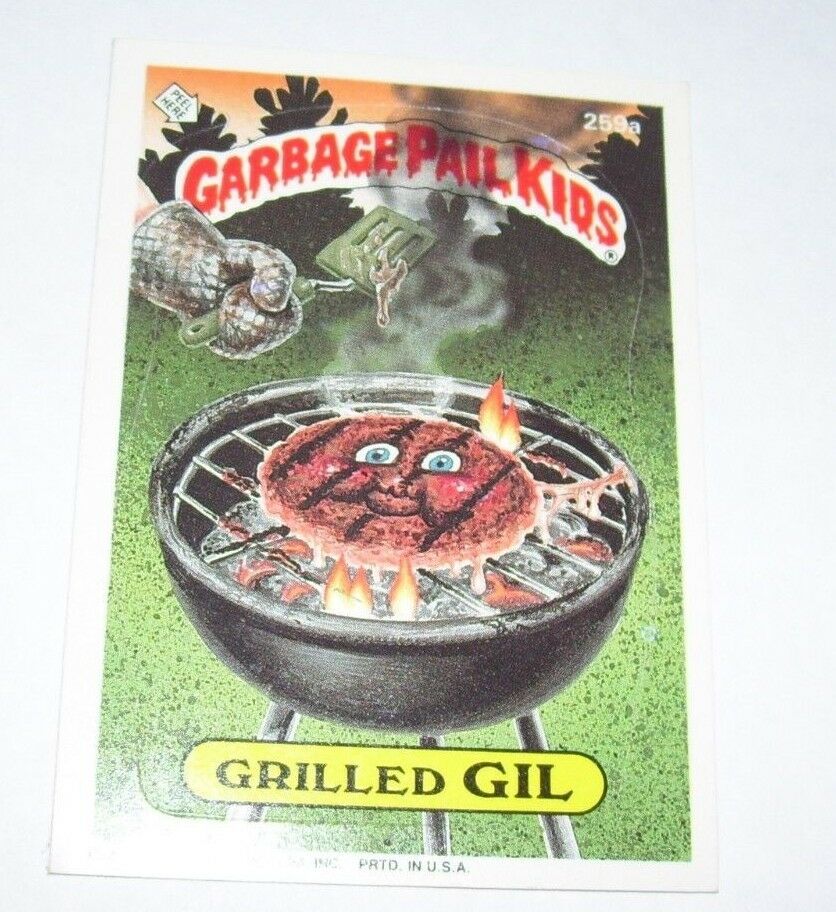 Garbage Pail Kids Grilled Gil 1987 Topps Trading Card 259a
