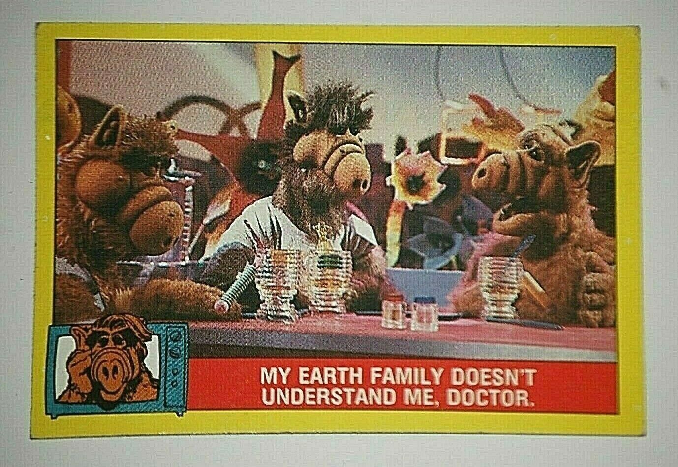 1987 Topps Alien Productions ALF #21 Non Sport Trading Card Alf TV Show