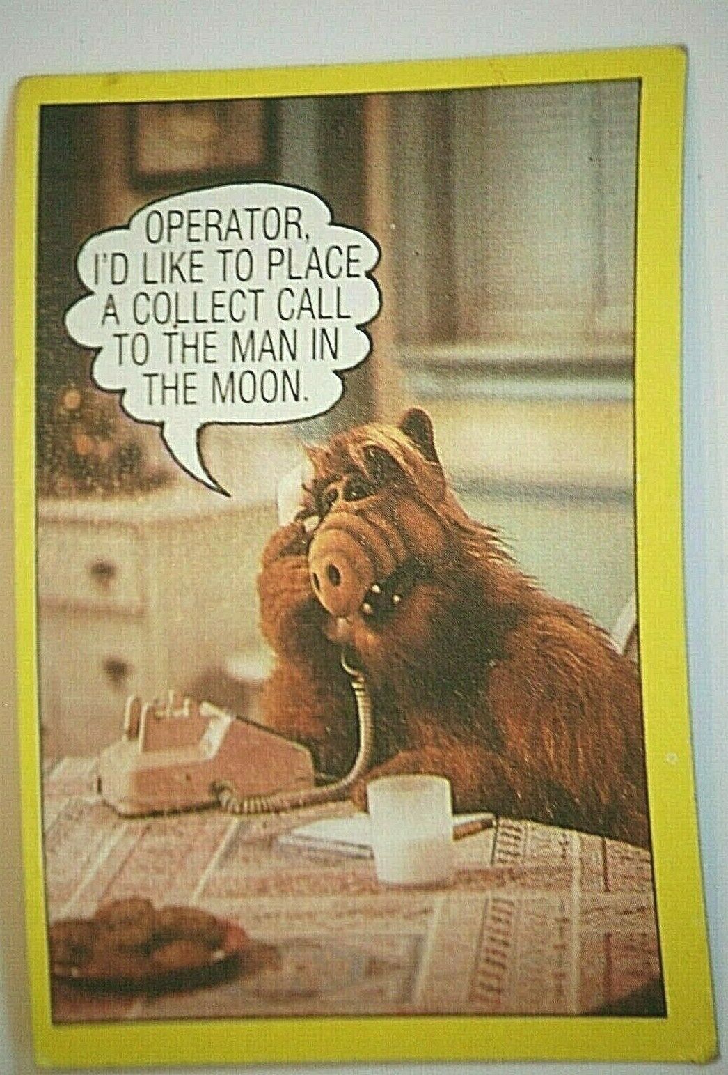 1987 Topps Alien Productions ALF #29 Non Sport Trading Card Alf TV Show