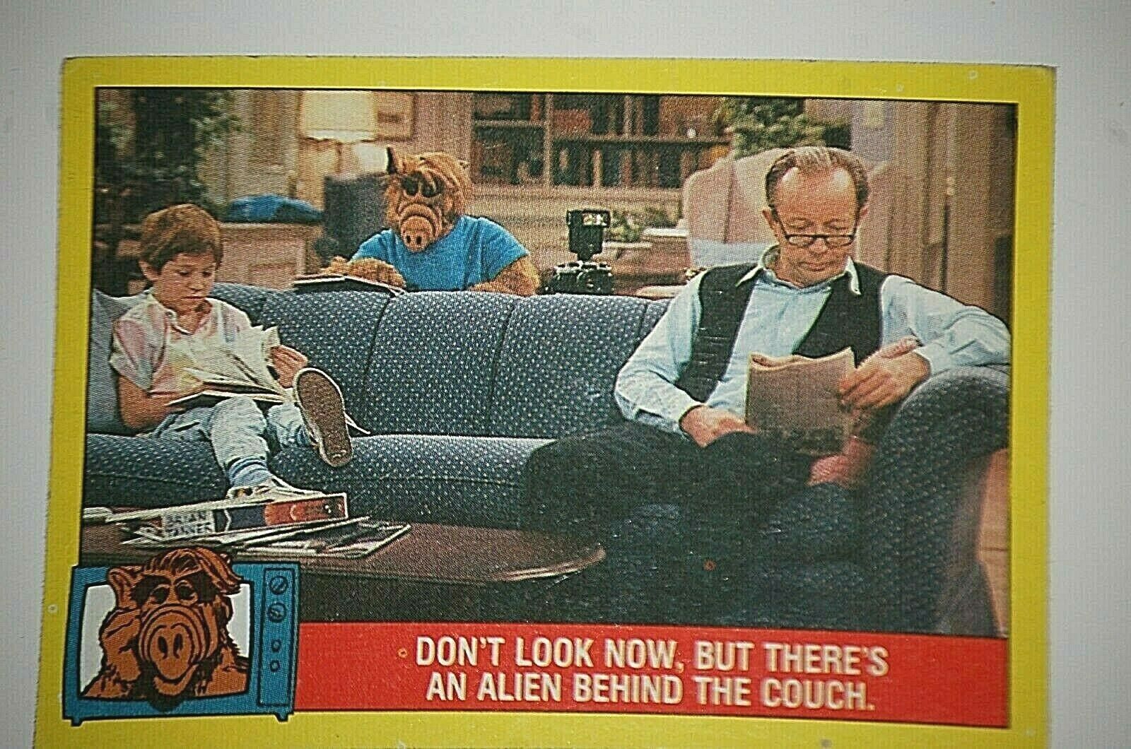 1987 Topps Alien Productions ALF #14 Non Sport Trading Card Alf TV Show