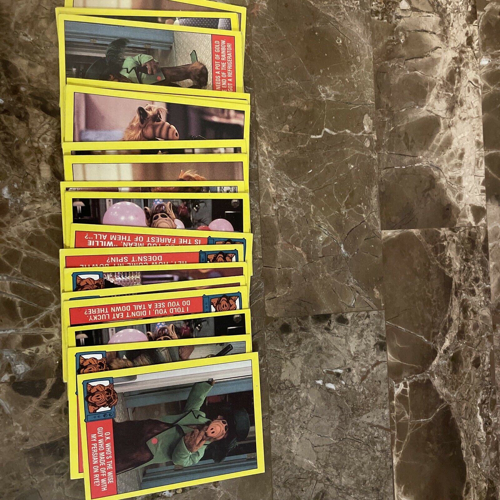 (30) 1987 Alf Trading Cards 1987 Topps NM