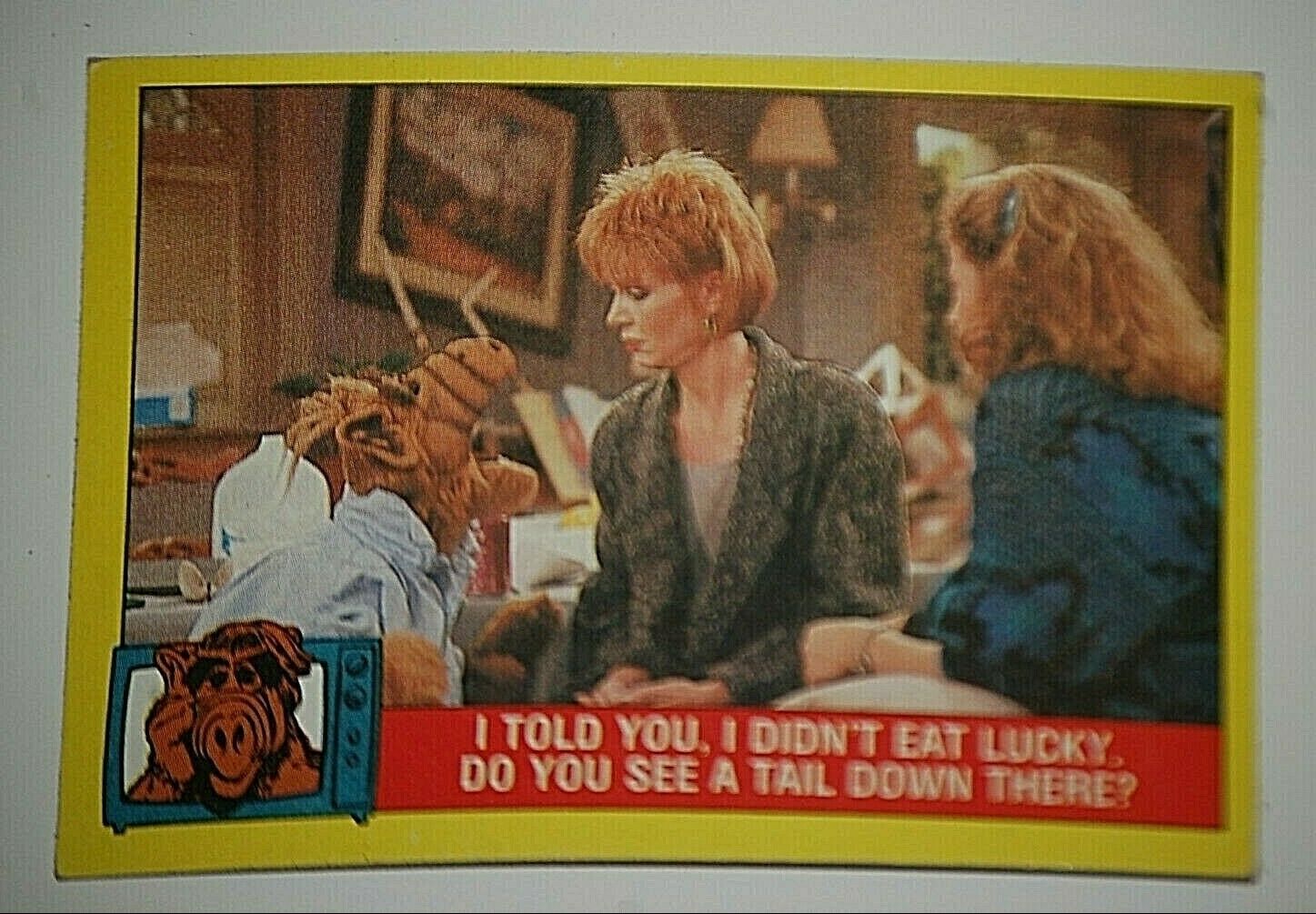 1987 Topps Alien Productions ALF #23 Non Sport Trading Card Alf TV Show