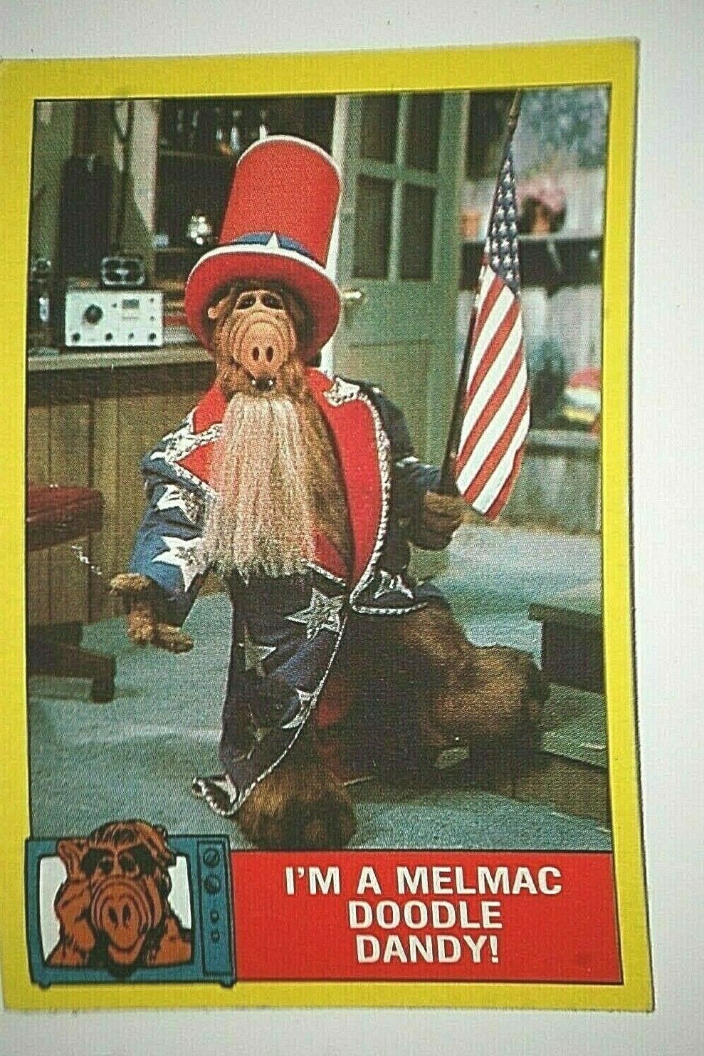 1987 Topps Alien Productions ALF #36 Non Sport Trading Card Alf TV Show