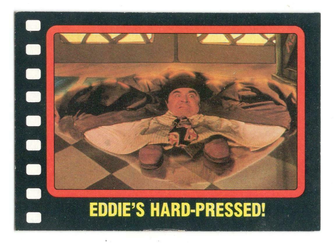 EDDIE'S HARD-PRESSED 1987 Topps Who Framed Roger Rabbit Trading Card #89 BB9