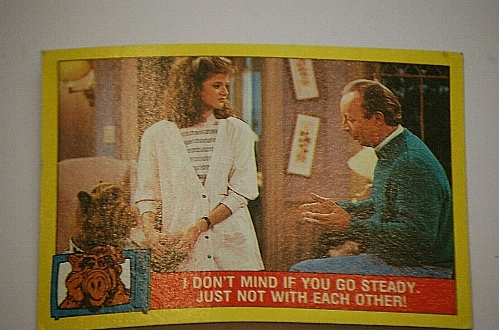 1987 Topps Alien Productions ALF #42 Non Sport Trading Card Alf TV Show