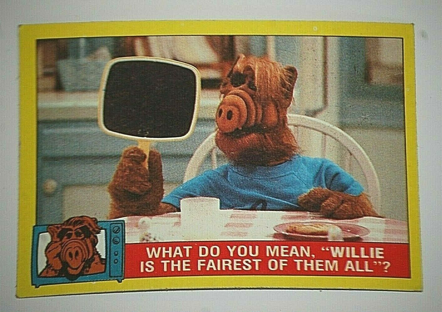 1987 Topps Alien Productions ALF #8 Non Sport Trading Card Alf TV Show