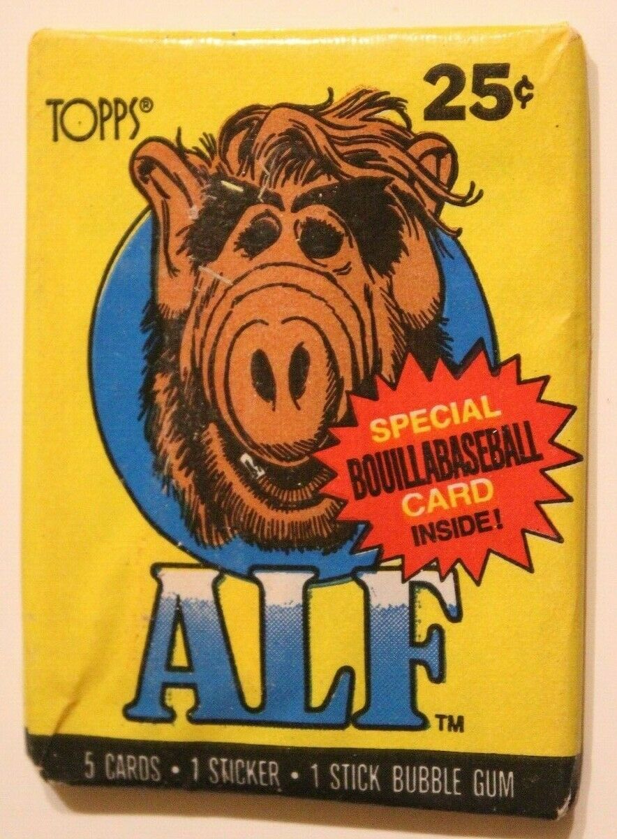 Alf Tv Show Trading Card Pack Max Wright Series 1