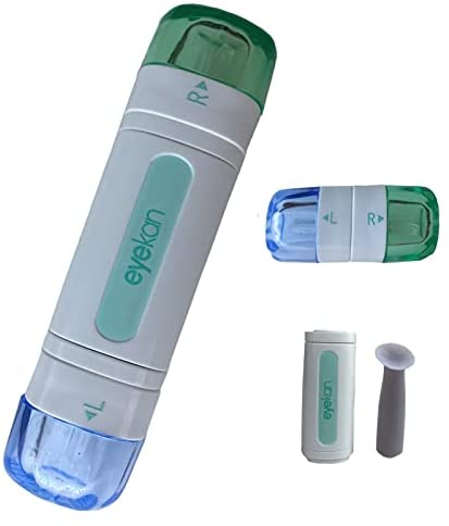 AITIME RGP Hard Contact Lens Case with Plunger, Semi-Scleral Design Lens Insert Tool and Remover, Portable Contact Lens care Storage Container Box