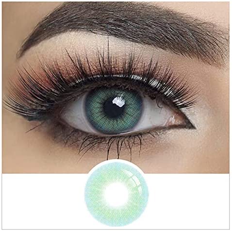 Accessories for Eyes Cosplay Halloween Christmas Party Show (Light Blue)