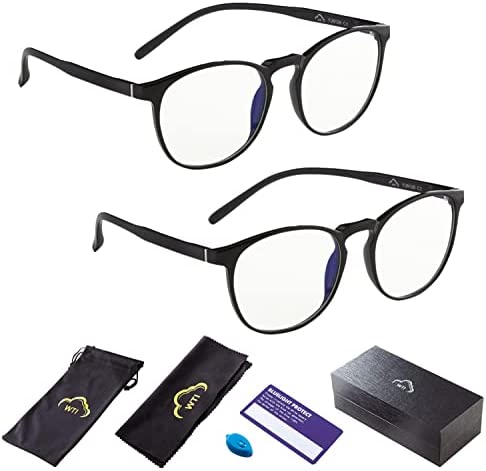 Anti Blue Light Ray Blocking Filter Glasses for TV Computer Gaming Men and Women